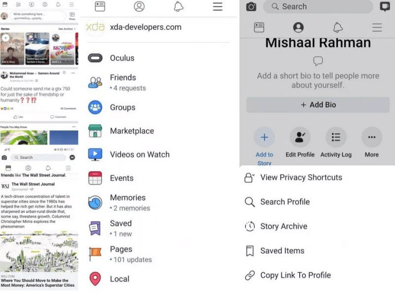 Facebook: Τέλος το μπλε χρώμα, δοκιμάζεται νέο design με έντονο το λευκό στοιχείο