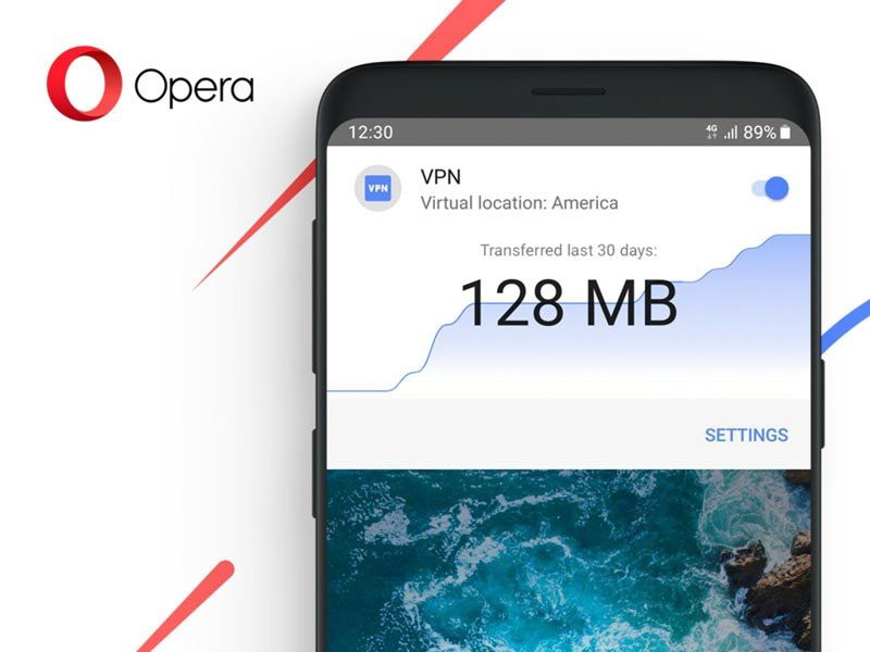 Opera για Android με ενσωματωμένη δωρεάν υπηρεσία VPN