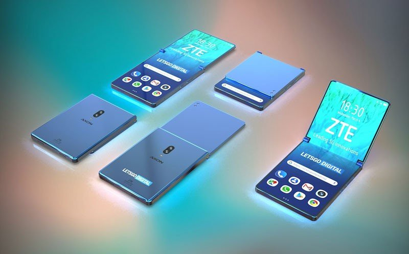 Ενδιαφέρον concept για αναδιπλούμενο smartphone από τη ZTE σε μορφή clamshell