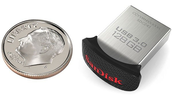 Η SanDisk παρουσιάζει το μικρότερο 128GB USB Flash Drive στον κόσμο