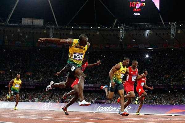 Η νίκη του Usain Bolt στα 100m των Ολυμπιακών Αγώνων του Λονδινου σε...LEGO! [Video]
