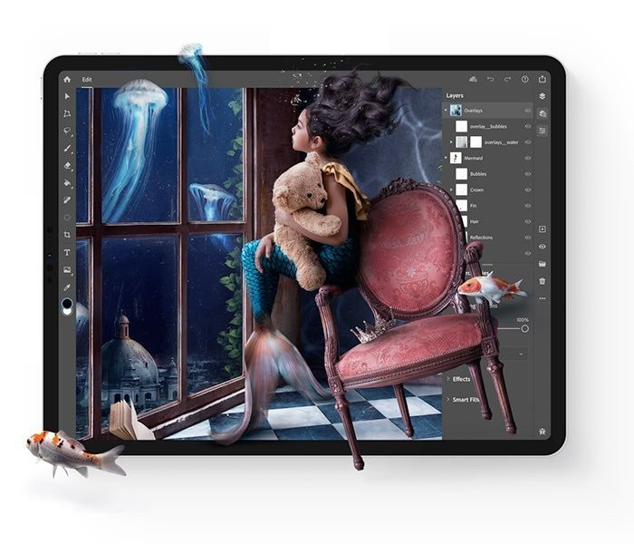 Επιτέλους: Κυκλοφόρησε το Photoshop για το iPad!