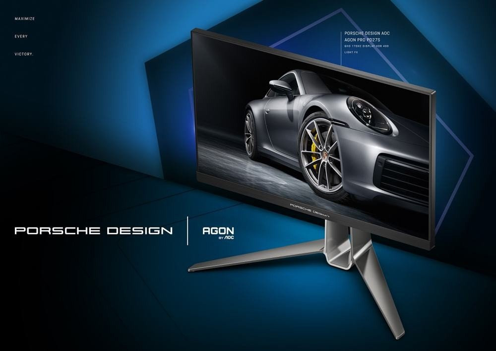 AOC AGON Pro PD27S: Η νέα gaming οθόνη σε συνεργασία με την Porsche Design