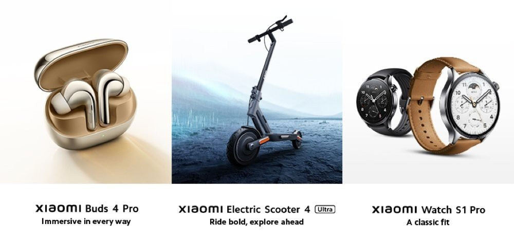 Νέο ηλεκτρικό scooter, TWS ακουστικά και smartwatch από τη Xiaomi