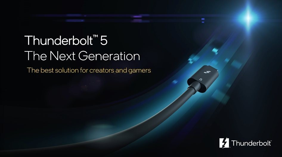 Thunderbolt 5: Επίσημα το νέο πρότυπο για μεταφορά δεδομένων με έως 80Gbps