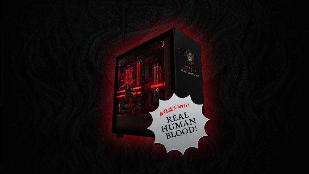 Η Blizzard ετοιμάζει το πρώτο gaming PC με αληθινό ανθρώπινο αίμα στο εσωτερικό του!