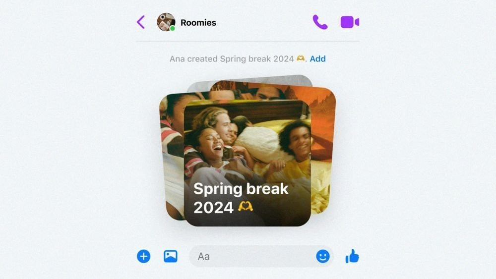 Facebook Messenger: Μεγάλα αρχεία, φωτο και video σε HD, κοινόχρηστα album και QR codes