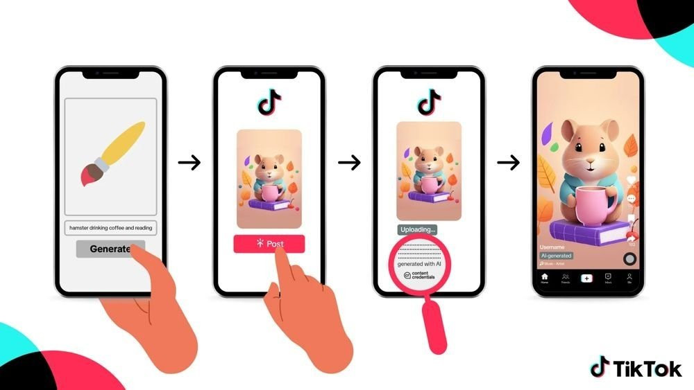 TikTok: Ανακοινώνει ενέργειες για την αυτόματη επισήμανση AI περιεχομένου