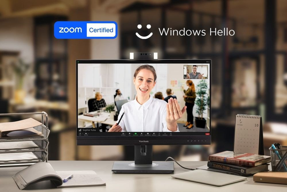 ViewSonic VF57V Series: Νέα σειρά monitor με pop-up κάμερα και σύνδεση USB-C