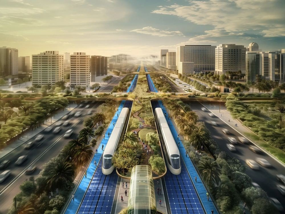 Green Spine: Το project για να γίνει το Ντουμπάι ένας καταπράσινος παράδεισος