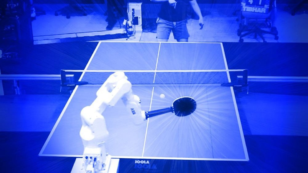 AI ρομπότ της DeepMind (Google) τα καταφέρνει περίφημα στο ping pong [Video]
