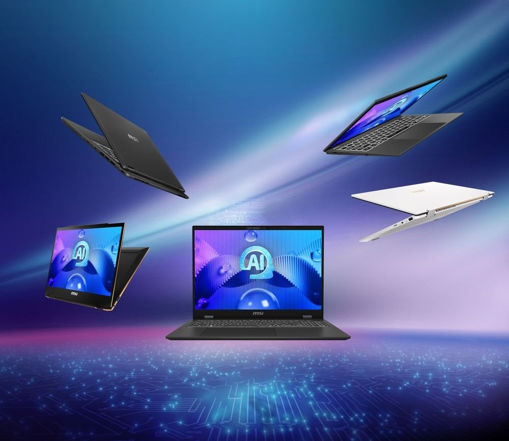 MSI: Αποκαλύπτει τα Next-Gen AI+ laptops με ισχυρότερους επεξεργαστές [Computex 2024]