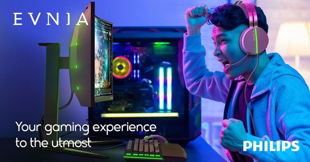 Philips Evnia 34M2C6500, η νέα εντυπωσιακή gaming οθόνη της εταιρείας