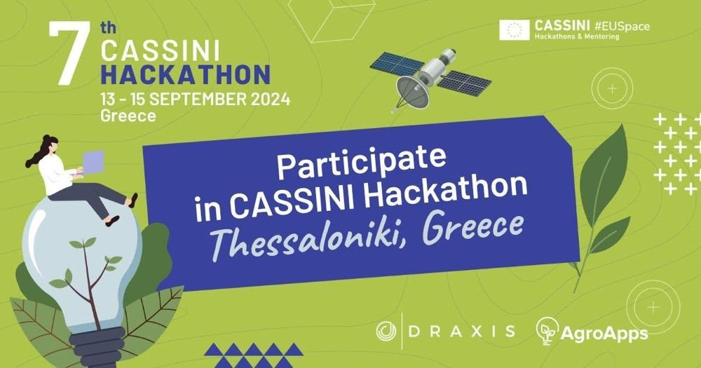 7ο CASSINI Hackathon: Ένας ευρωπαϊκός διαγωνισμός καινοτομίας έρχεται στη Θεσσαλονίκη!