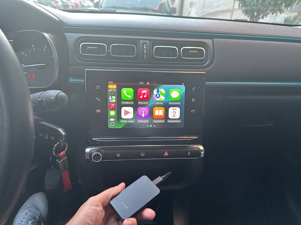Carlinkit 5.0 (2Air): Ένα ενδιαφέρον και χρήσιμο gadget για αυτοκίνητα παλαιότερης τεχνολογίας