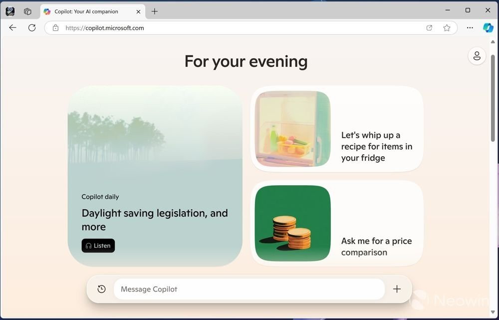 Microsoft Copilot: Μεγάλη ανανέωση της web έκδοσης με έμφαση στην παρουσίαση ειδήσεων