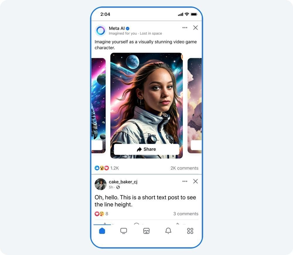 Meta AI: Η λειτουργία Imagine επεκτείνεται σε Facebook, Instagram και Messenger