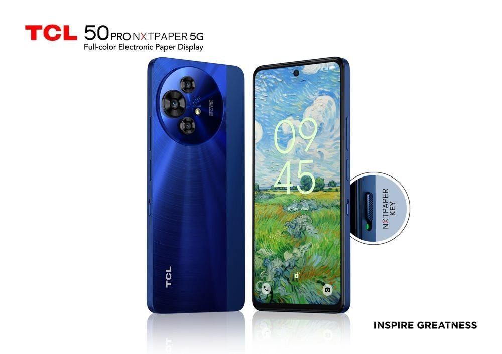 TCL 50 PRO NXTPAPER 5G: Επίσημα τα δύο νέα AI smartphones με πρωτοποριακή οθόνη