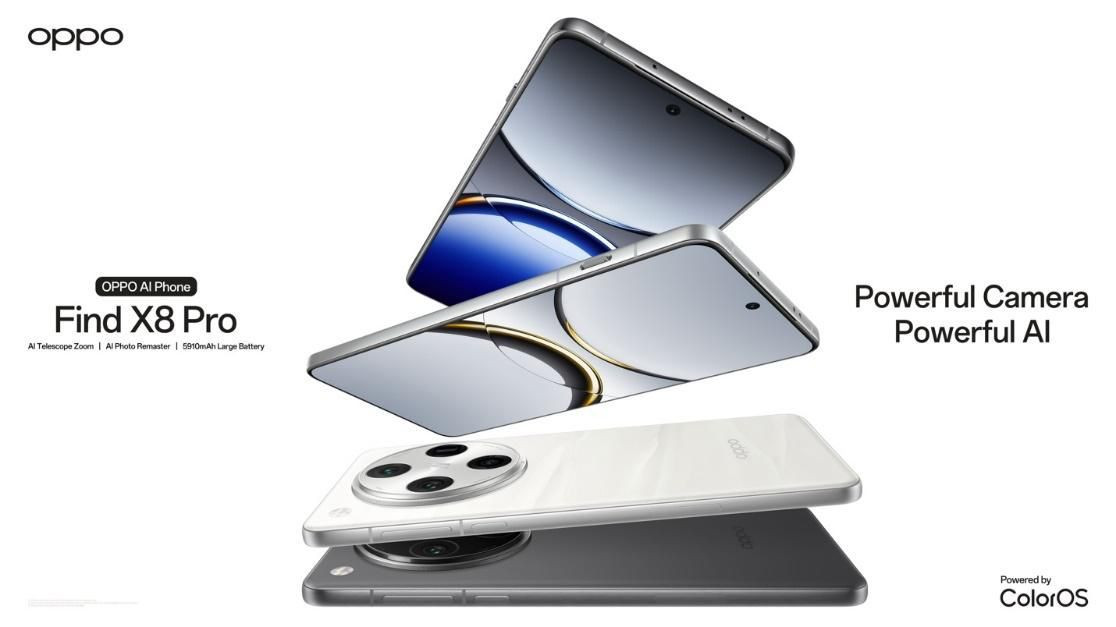 OPPO Find X8 Pro: Διαθέσιμο από σήμερα στην Ελλάδα στα €1199