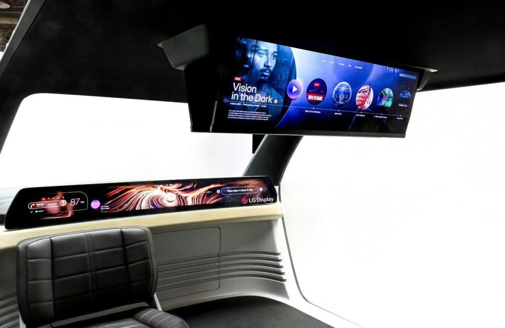 Η LG Display παρουσιάζει το μέλλον της οδήγησης