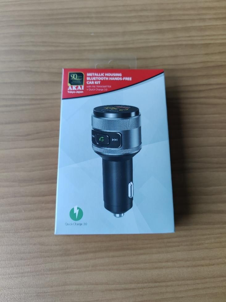 Απόσυρση του Bluetooth πομπού FM αναπτήρα αυτοκινήτου AKAI Bluetooth Hands-Free Car Kit