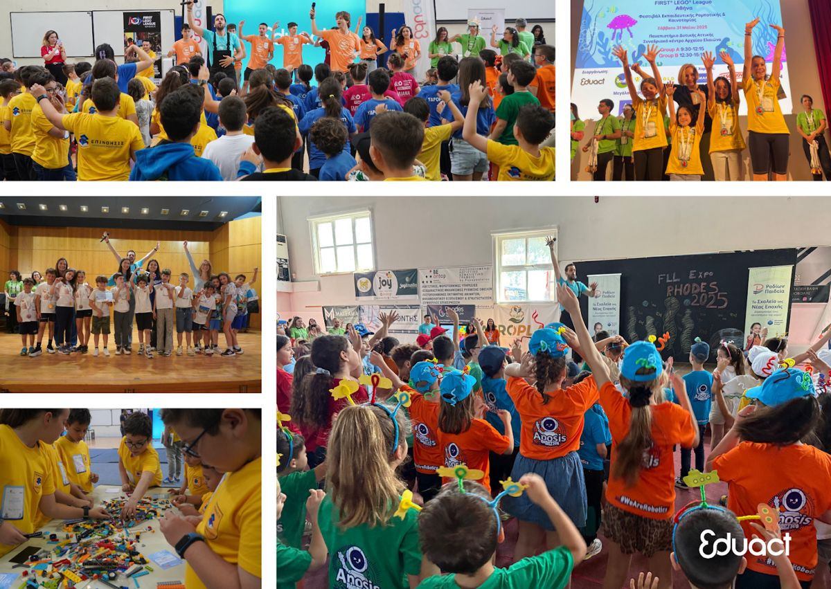 FIRST LEGO League Expo: Ολοκληρώθηκαν τα φεστιβάλ εκπαιδευτικής ρομποτικής με τεράστια συμμετοχή σε όλη την Ελλάδα