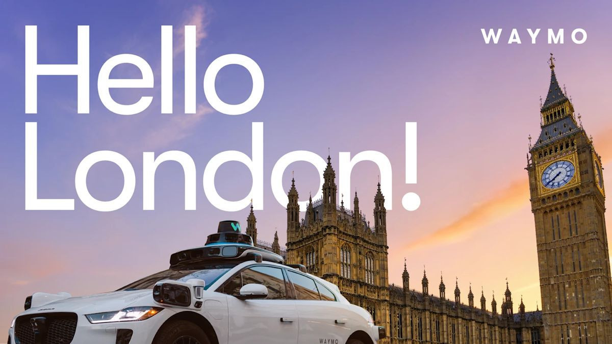 Η Waymo φέρνει τα αυτόνομα ταξί στο Λονδίνο