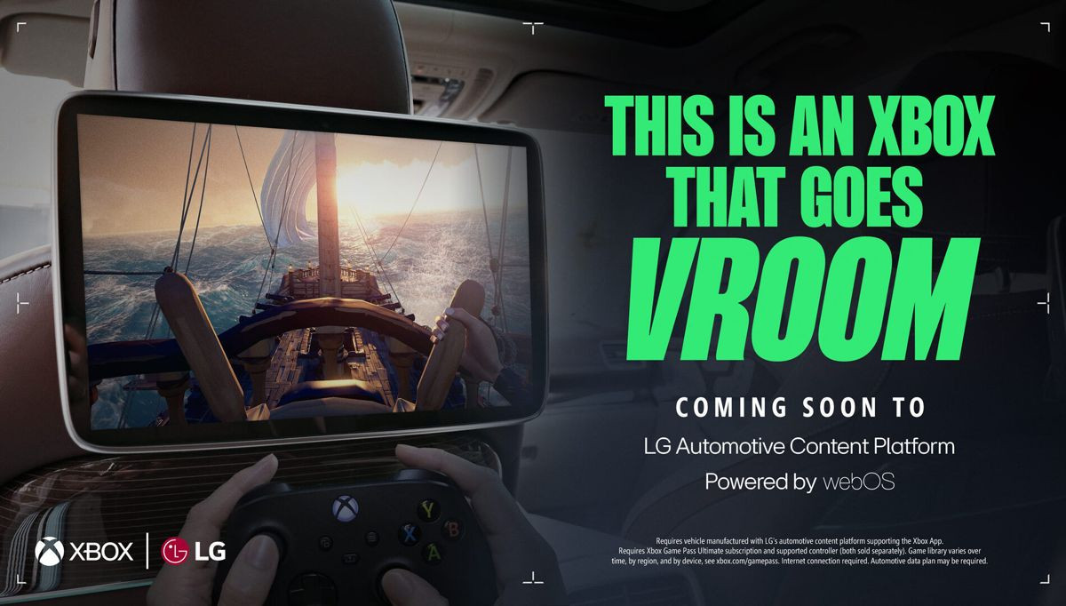 Microsoft και LG φέρνουν το cloud gaming στα αυτοκίνητα