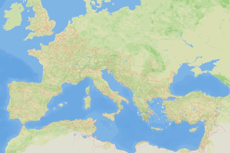 Χαρτογραφήθηκε ολόκληρο το οδικό δίκτυο της Ρωμαϊκής Αυτοκρατορίας και είναι απίστευτο