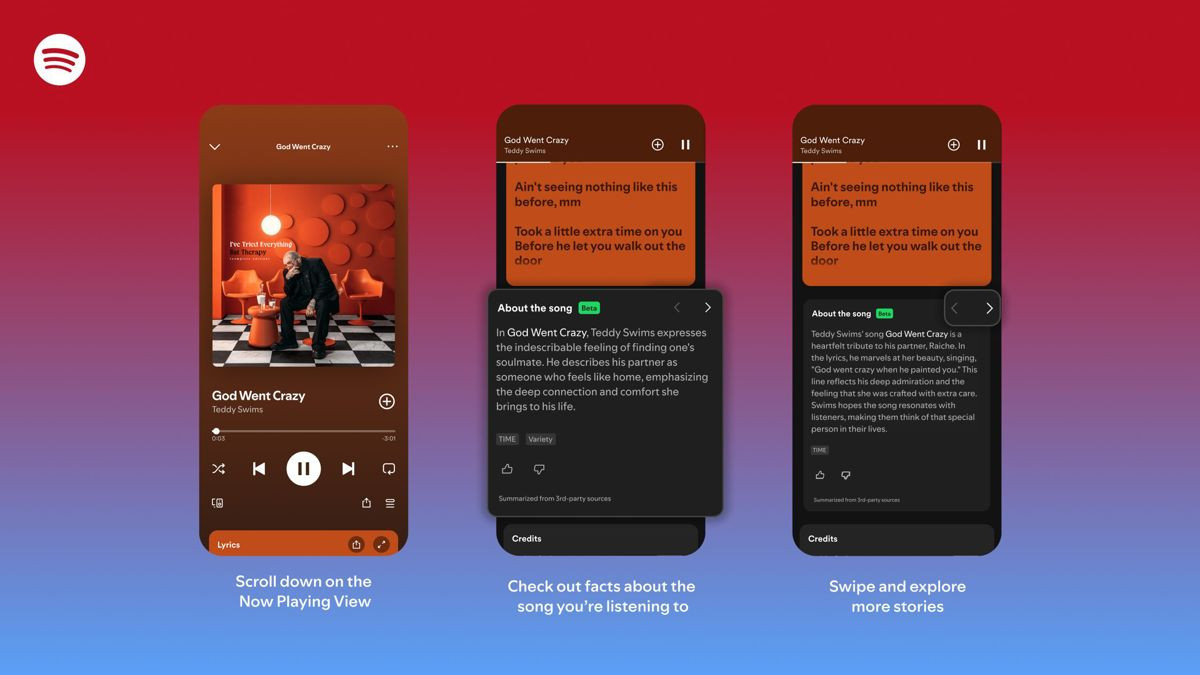 Τι είναι το «About the Song» του Spotify: Μάθετε την ιστορία πίσω από κάθε επιτυχία