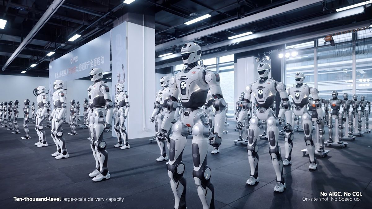 EngineAI: Νέο εργοστάσιο συναρμολογεί ένα ανθρωποειδές ρομπότ κάθε 15 λεπτά