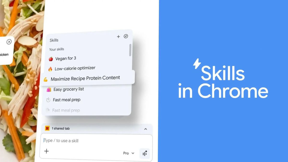 Skills in Chrome: Η νέα λειτουργία αποθηκεύει και εκτελεί άμεσα τα Gemini prompts σας