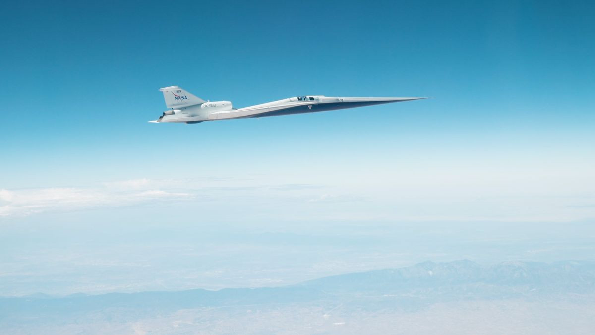 NASA X-59: Πτήση στα 1.4 Mach με στόχο τις αθόρυβες υπερηχητικές διαδρομές
