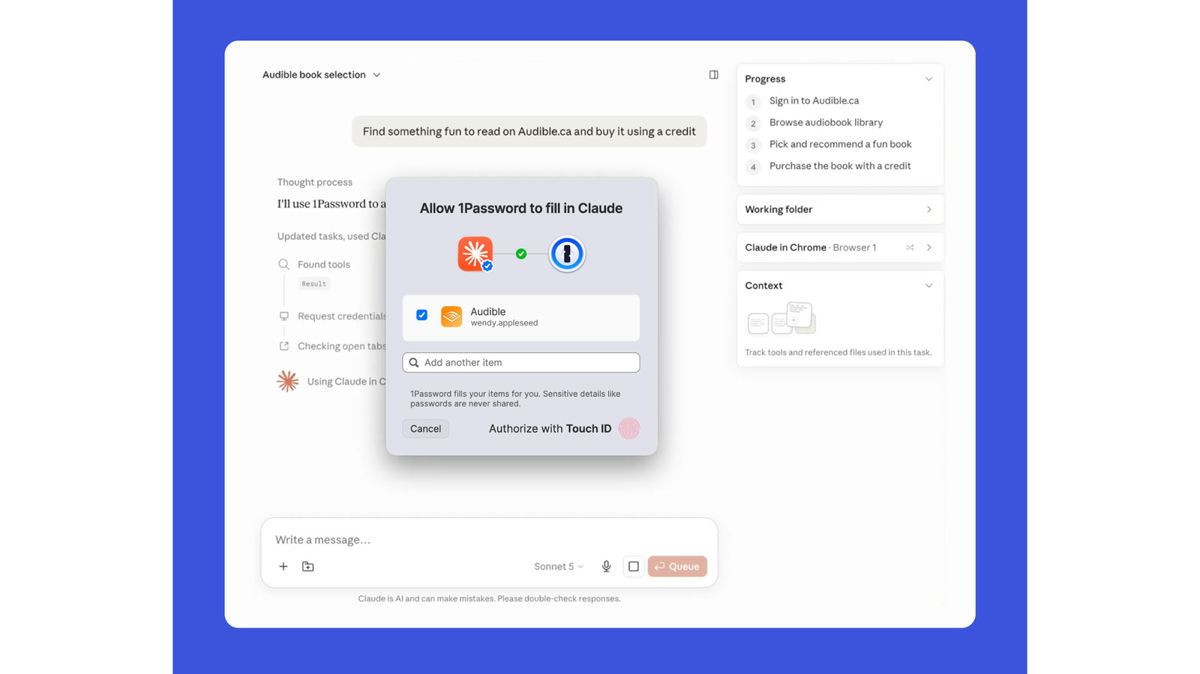 1Password for Claude: Ασφαλής χρήση των AI agents της Anthropic χωρίς διαρροή κωδικών