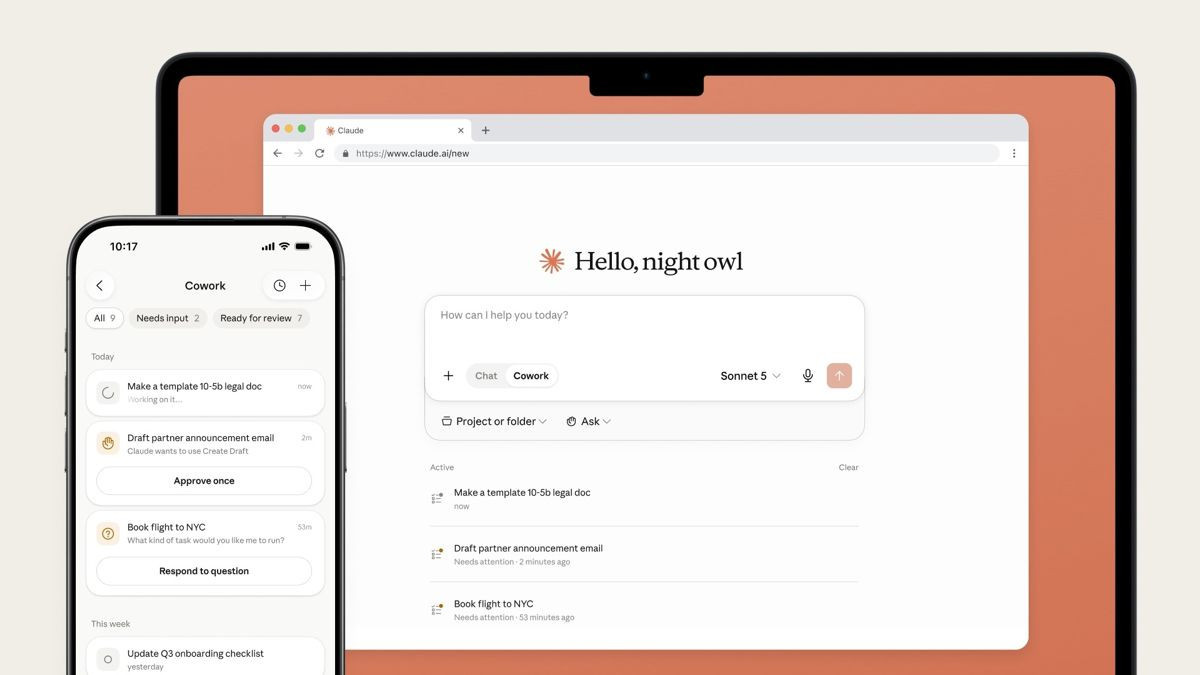 Claude Cowork: Η Anthropic φέρνει τους αυτόνομους AI agents στα smartphones