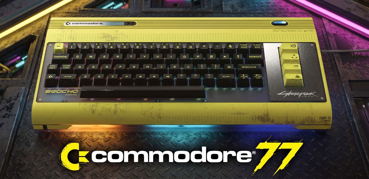 Commodore 77: Η νέα έκδοση του C64 Ultimate εμπνευσμένη από το Cyberpunk 2077