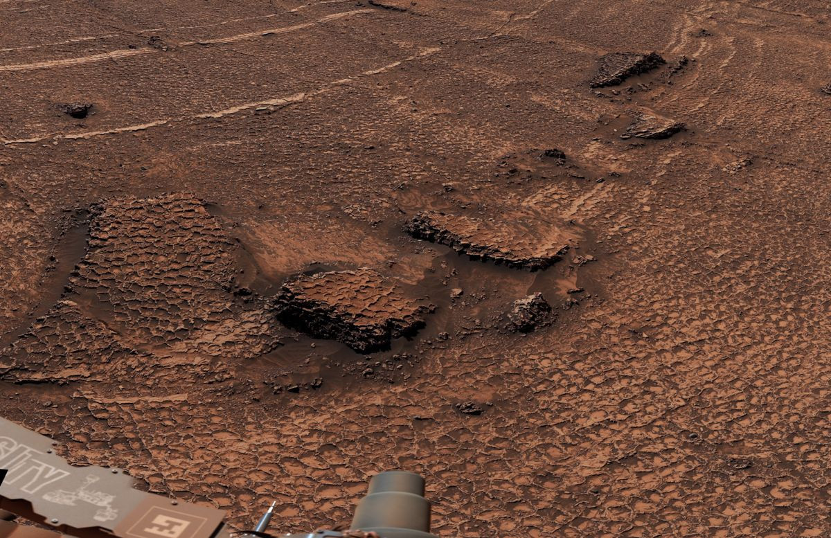 Το ρόβερ Curiosity της NASA εντόπισε τεράστια έκταση με πολυγωνικά ρήγματα στον Άρη