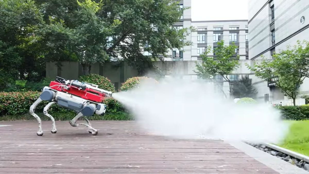 Deep Robotics X30: Το τετράποδο ρομπότ πυρόσβεσης για βιομηχανικές πυρκαγιές