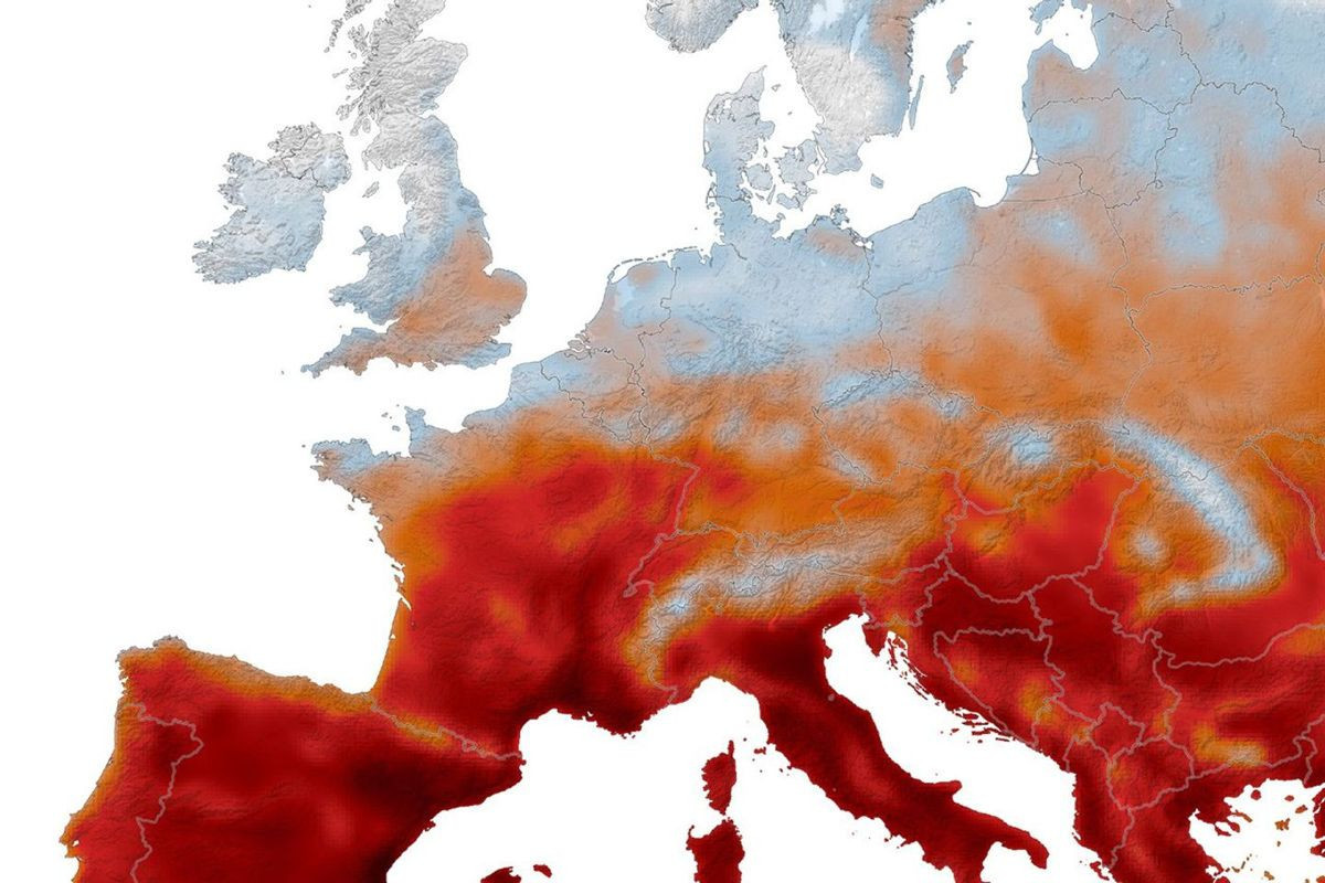 Τα δορυφορικά δεδομένα της NASA για τον καύσωνα του 2026 και οι επιπτώσεις στην Ελλάδα