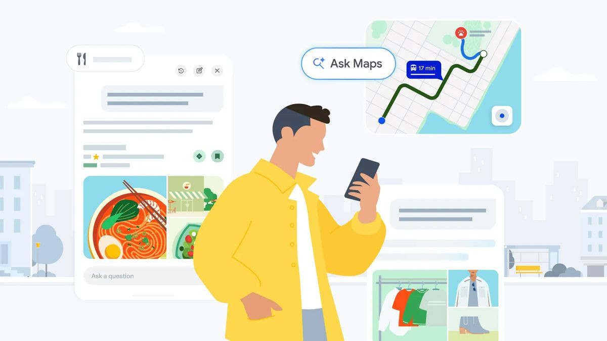 Google Maps: Πολύ μεγάλη αναβάθμιση με τη λειτουργία Ask Maps