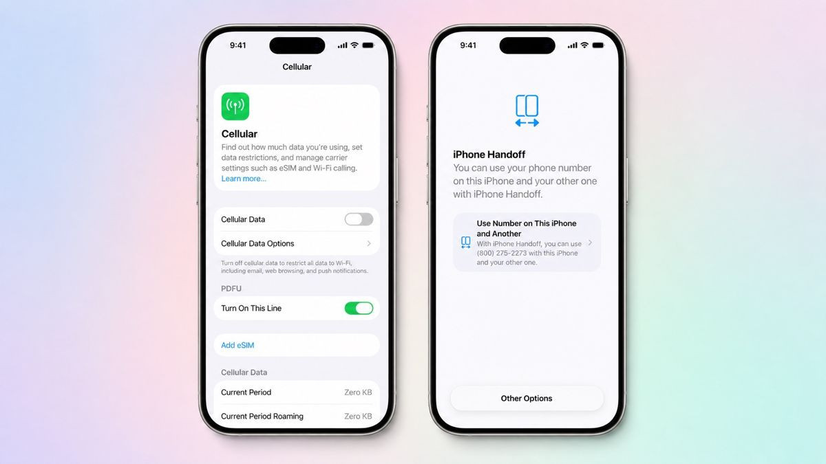 iOS 27: Έρχεται το iPhone Handoff για χρήση ενός αριθμού σε δύο iPhone
