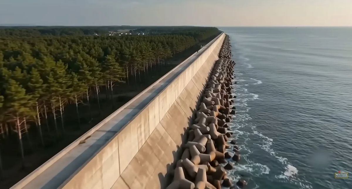 Η αυτοματοποιημένη ασπίδα 400 km της Ιαπωνίας απέναντι στα τσουνάμι [Video]