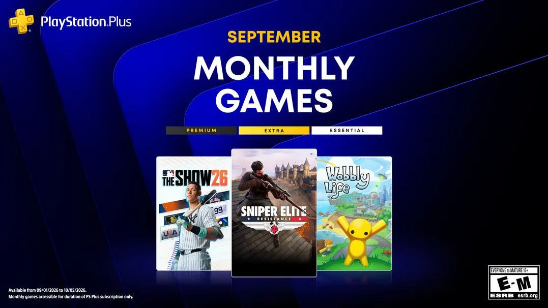 Τα 4 νέα δωρεάν παιχνίδια του PlayStation Plus για τον Σεπτέμβριο