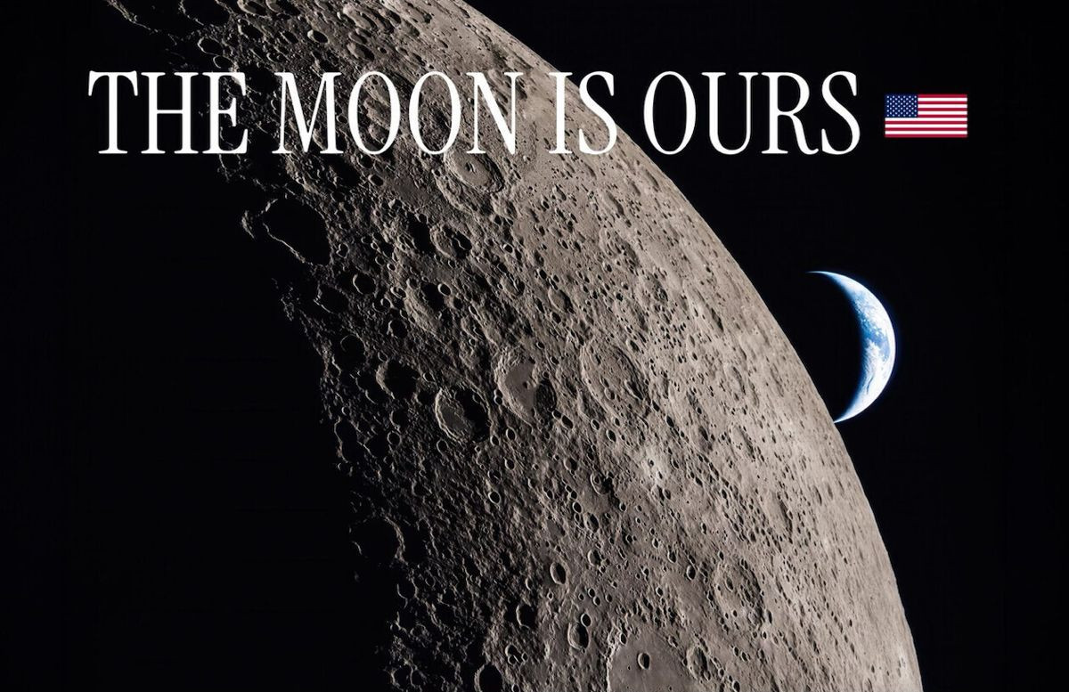 The Moon is Ours: Ο Donald Trump διεκδικεί τη Σελήνη για λογαριασμό των ΗΠΑ