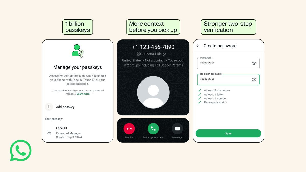 Το WhatsApp καταργεί τα εξαψήφια PIN και φέρνει πλήρεις κωδικούς πρόσβασης στο σύστημα 2FA