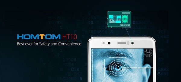 HOMTOM HT10: Με οθόνη 5.5'' FHD, deca-core επεξεργαστή, αναγνώριση ίριδας και Android 6.0 σε προσφορά