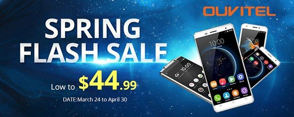 OUKITEL: 40ήμερο προσφορών για τα smartphones της με τιμές από €49.60