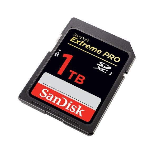 Η SanDisk (WD) παρουσιάζει την πρώτη κάρτα μνήμης SDXC χωρητικότητας 1TB!