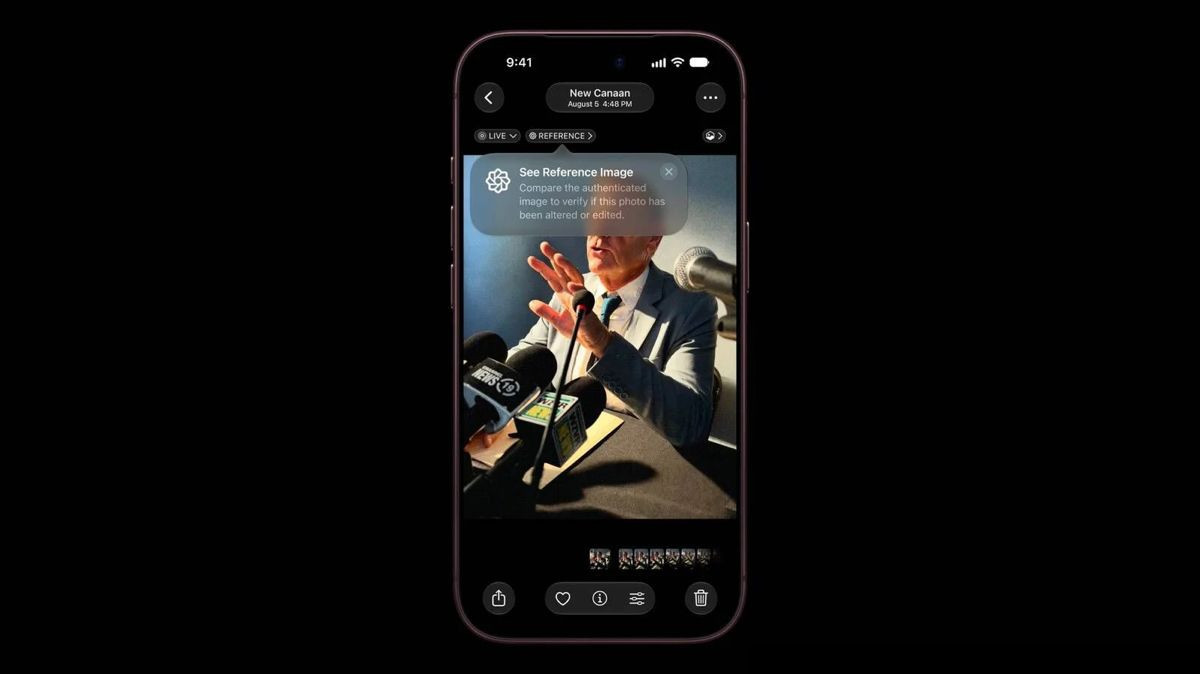 Apple Reference Image: Πώς το iPhone 18 Pro επαληθεύει φωτογραφίες