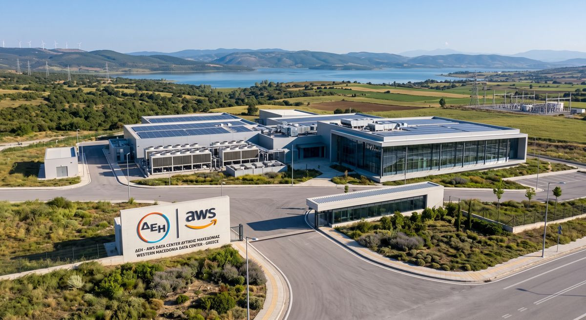 ΔΕΗ και Amazon Web Services συνεργάζονται για data center στη Δυτική Μακεδονία